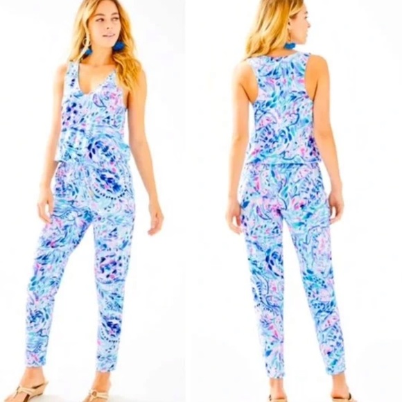 Lilly Pulitzer Paulina Jumpsuit - Picture 1 of 5